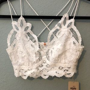 NWT Free People Lace Bralette